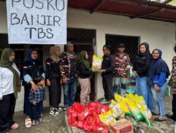 KBNI-News Salurkan Bantuan Korban Banjir Bandang Di Bandar Lampung