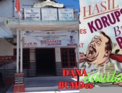 Diduga Dana BUMDes Pekon Sinar Saudara Di Korupsi