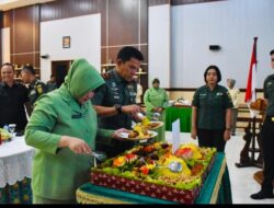 Korem 043/ Gatam Gelar Syukuran HUT Ke-79 Kodam II/ Sriwijaya