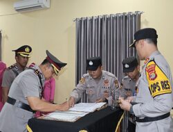 Kapolres Pringsewu Pimpin Sertijab PJU