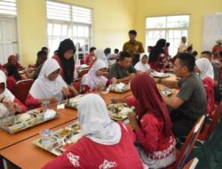 Korem 043/ Gatam Giat Uji Coba Makan Siang Bergizi Gratis