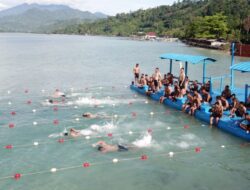 Tingkatkan Kemampuan Fisik, Yonif 7 Marinir Latihan Renang