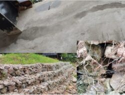Polemik Proyek Jembatan Kali Beronjong Unit Way Lima, Batu Uruk Ambil Dari Kali