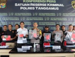 Polres Tanggamus Berhasil Amankan Lima Pelaku Curamor