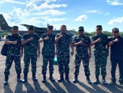 Danrem 043/Gatam Sambut Kedatangan Kasad