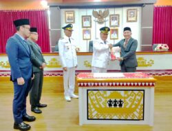 Sertijab Bupati Dan Wakil Bupati Tanggamus