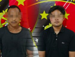 Dua Tersangka Pencuri Motor di Rumah Kost Kedamaian