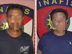 Grebek Arena Judi, Polres Lampung Timur Amankan Dua Tersangka