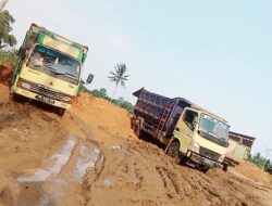 Usai Disoal Warga, Tambang Pasir di Desa Marga Batin Tidak Gubris Teguran Camat