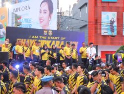 Ribuan Peserta Ramaikan Bhayangkara Run 2025 di Bandar Lampung