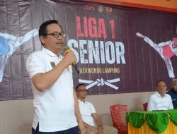 Liga 1 Senior Taekwondo Lampung 2025 Resmi Dibuka