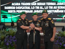 Brigjen TNI Haryantana Resmi Jabat Danrem 043/Gatam