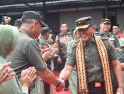 Danrem 043/Gatam Ingatkan Prajurit Jangan Bekingi Kegiatan Ilegal ‎