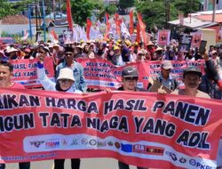 Hari Tani Nasional 2025, Ribuan Petani Aksi Massa di Kantor Gubernur Lampung