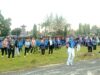Sorak Sorai Launching Senam Oke Gas di Kecamatan Way Panji