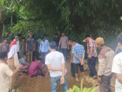 Wujud Empati, Kapolsek Wonosobo Melayat Warga Meninggal