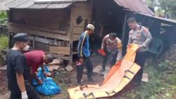 Polsek Cukuh Balak dan Inafis Polres Tanggamus Identifikasi Temuan Kerangka Manusia di Pekon Gedung