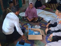 Polres Tanggamus Takziah ke Rumah Duka Korban Tenggelam di Way Lalaan