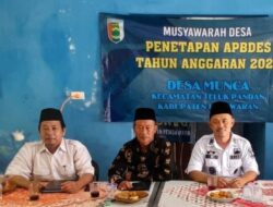 Sekdes Munca Bungkam, Pengelolaan Ketahanan Pangan Desa Munca Diduga Abaikan Regulasi