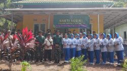 Peringati HUT ke-10, Puslatpurmar-8 Teluk Ratai Gelar Bakti Sosial di Desa Batu Menyan