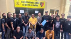 Kawanan Debt Collector di Tangkapkan Polda Lampung
