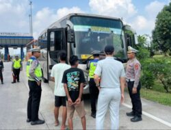 Ditlantas Polda Lampung Intensifkan Ramp Check Bus