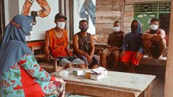 Hujan Abu Vulkanik Gunung Anak Krakatau Guyur Pematang Sawa, Bupati Tanggamus Instruksikan Jajaran Bergerak