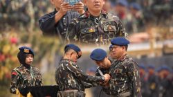 Kompol Robi Resmi Jabat Danyon B Pelopor Satbrimob Polda Lampung
