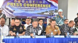 TNI AL Amankan Cartridge Liquid Vape Mengandung Kokain Senilai Rp34,9 Miliar